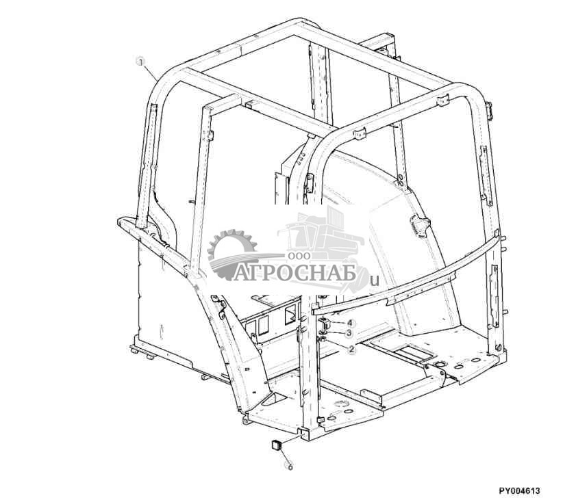 Рама кабины 